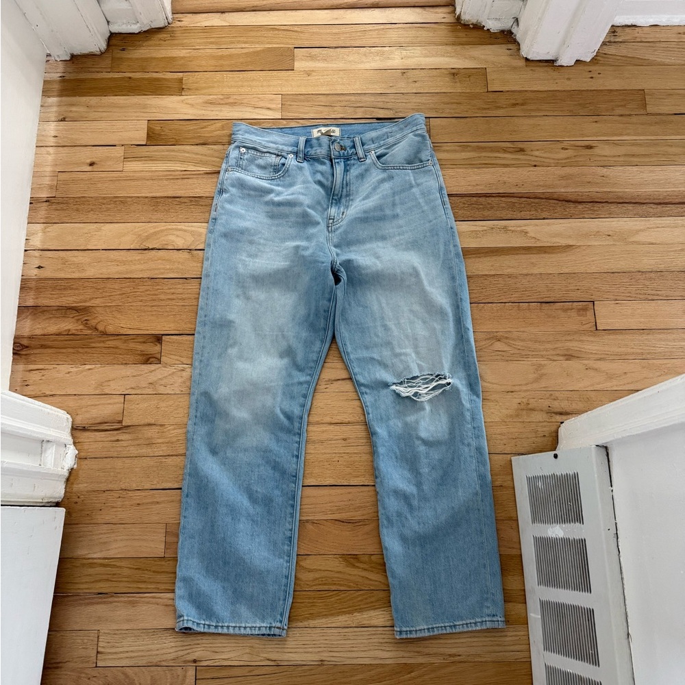 Madewell 90’s Straight Crop Jeans